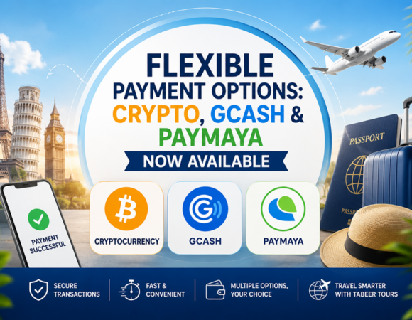 Flexible Payment Options: Crypto, GCash & PayMaya Now Available