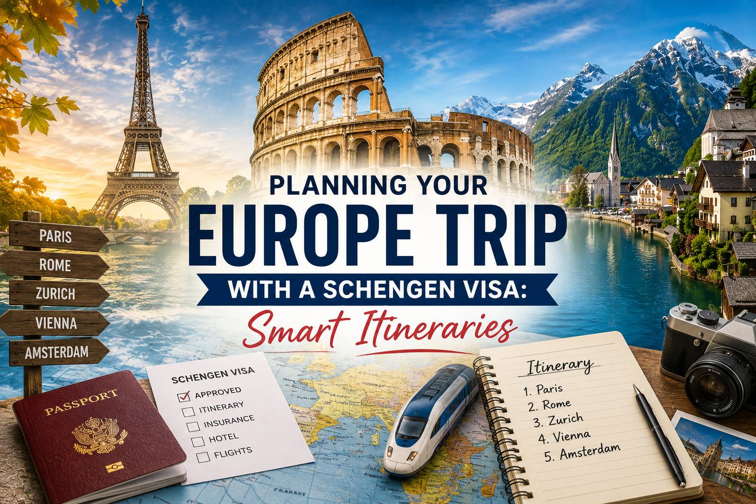 Planning Your Europe Trip with a Schengen Visa