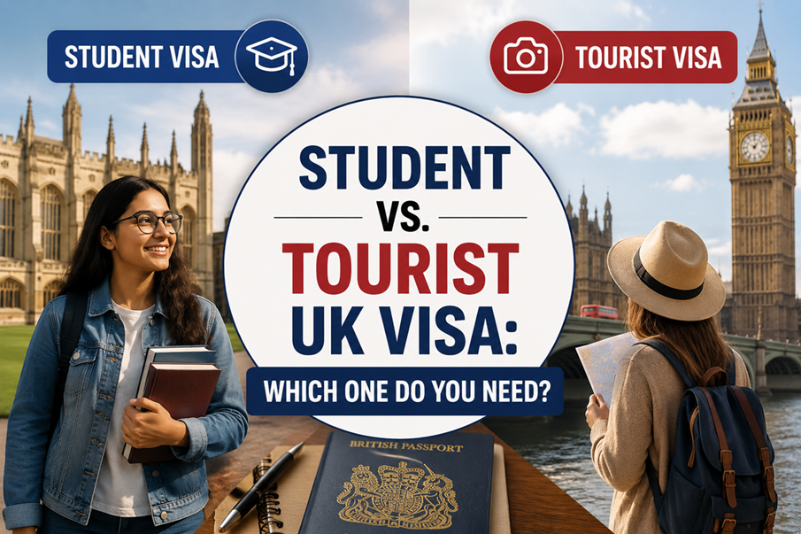 Student vs. Tourist UK Visa